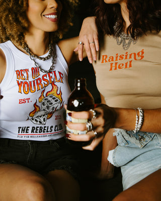 Bet On Yourself Crop Tank